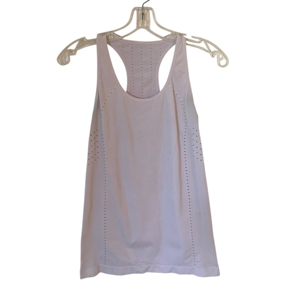 Fabletics Solid Light Pink Seamless Breathable Ra… - image 1